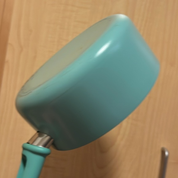 💝 $1 when Bundled 💝 Medium Size Non-Stick Pot with Lid GREEN LIFE - Picture 7 of 8